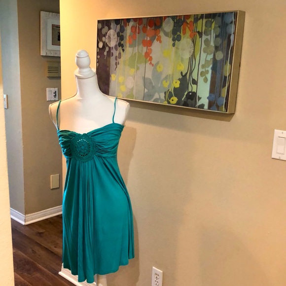 amore Dresses & Skirts - Aqua jersey sundress
